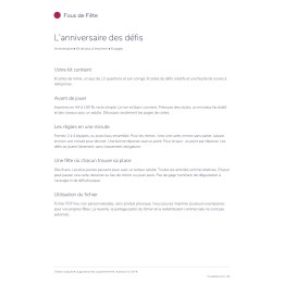 Aperçu réel de la première page du kit PDF